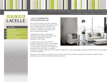 Tablet Screenshot of decorlacelle.com